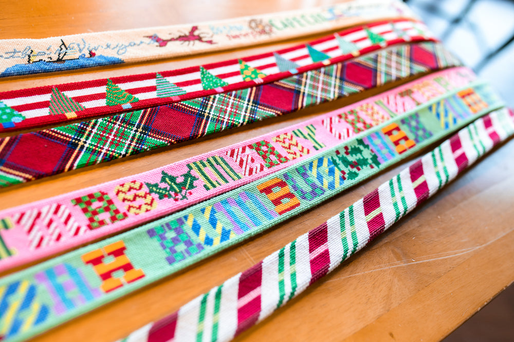 Needle point outlet belts