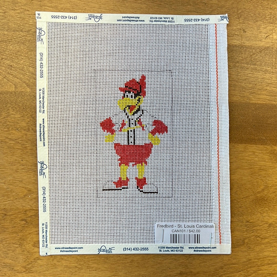 Lids Fredbird St. Louis Cardinals 12'' x 12'' Minimalist Mascot