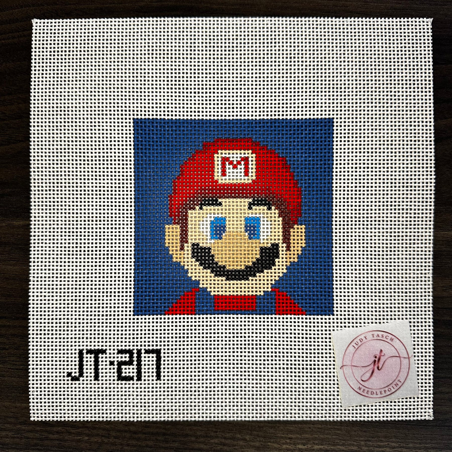 Mario Square – The Needlepoint Clubhouse