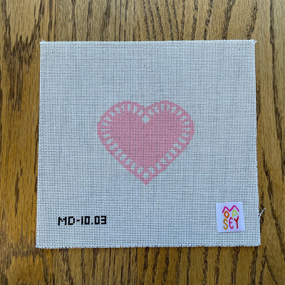 MD-10.03 Love Doily - light pink