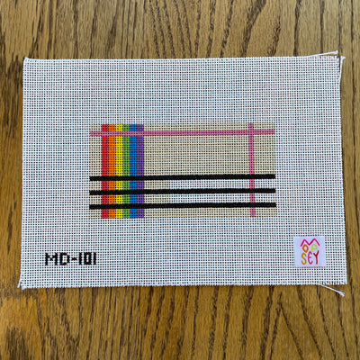 MD-101 Rainbow Plaid (clutch insert or EGC)