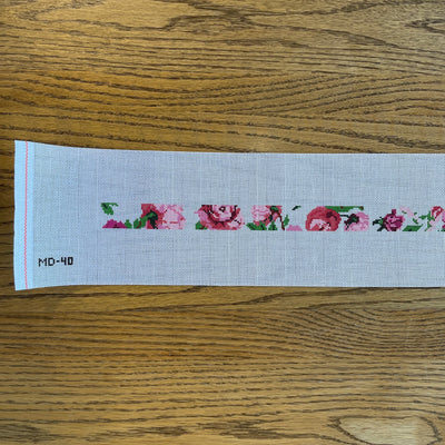 MD-40 Hatband - roses