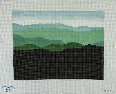 P2GM-13 Green Mountains - large (on 13 mesh)